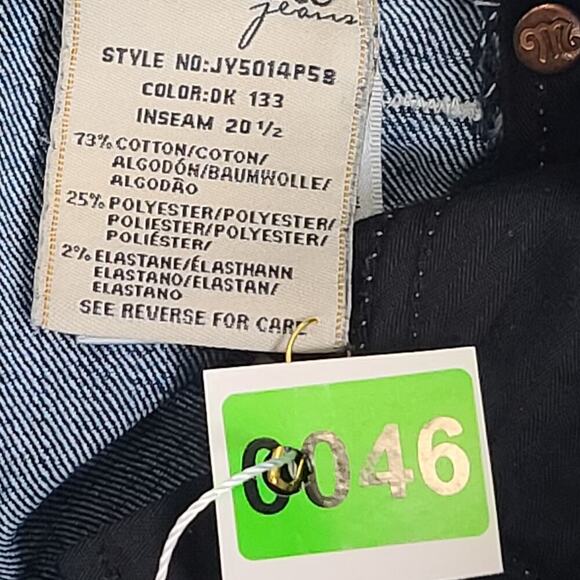 Miss Me signature cuffed capri women's jeans Size 27 Rodeo Bling Y2K Cowgirl - Picture 7 of 8